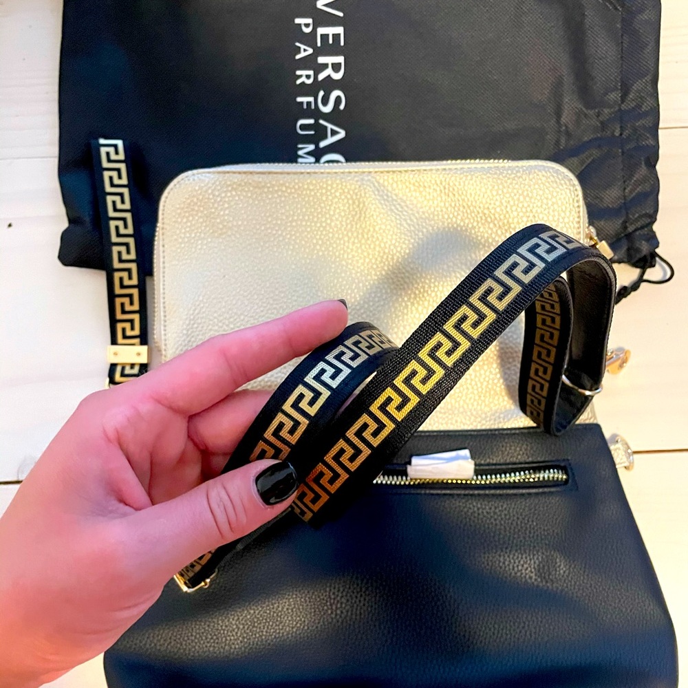 Versace convertible clutch/cross body